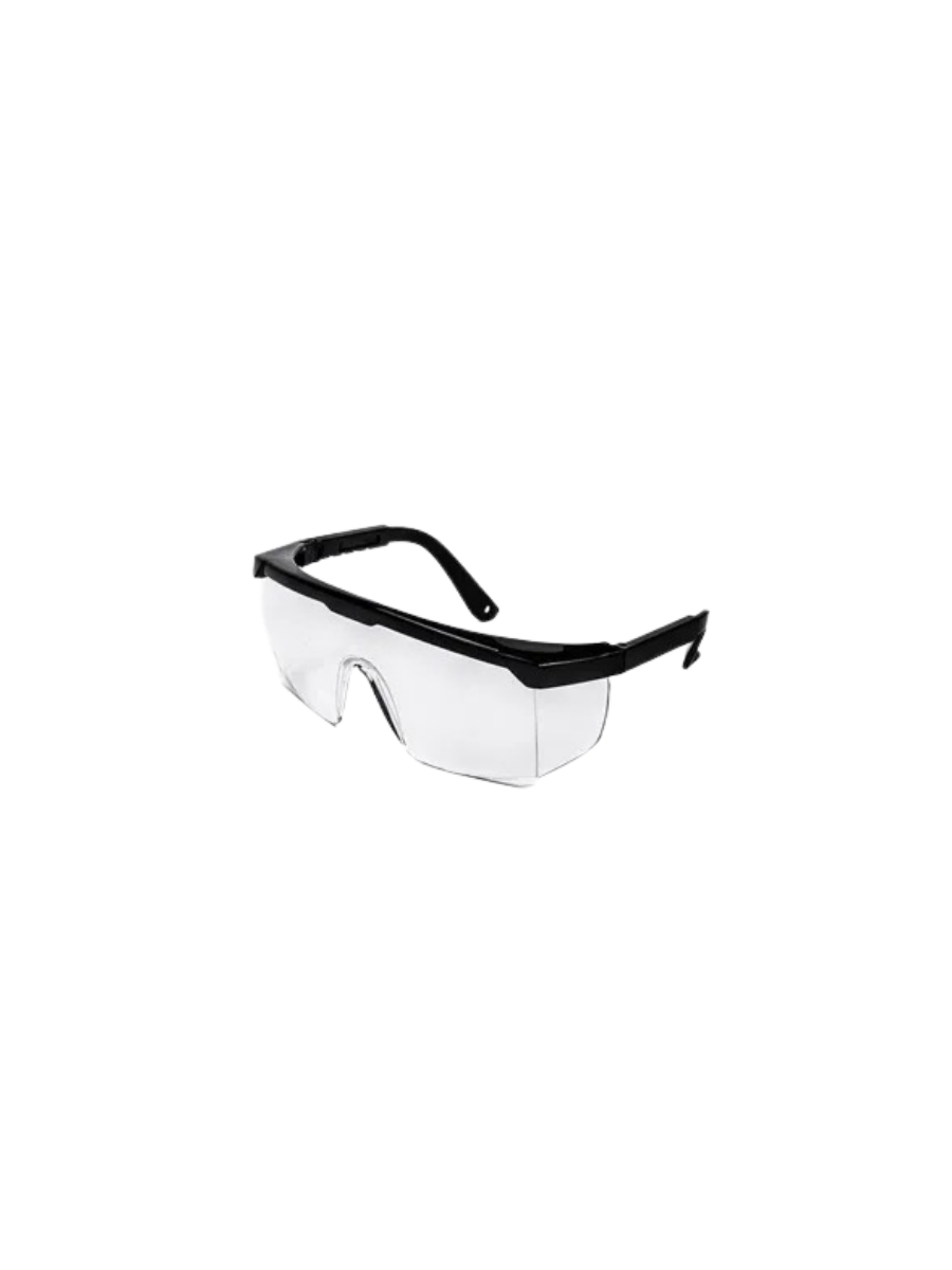 Clear Safety Spectacles, Anti-Scratch Protective Eye Glasses for Construction & Lab Work