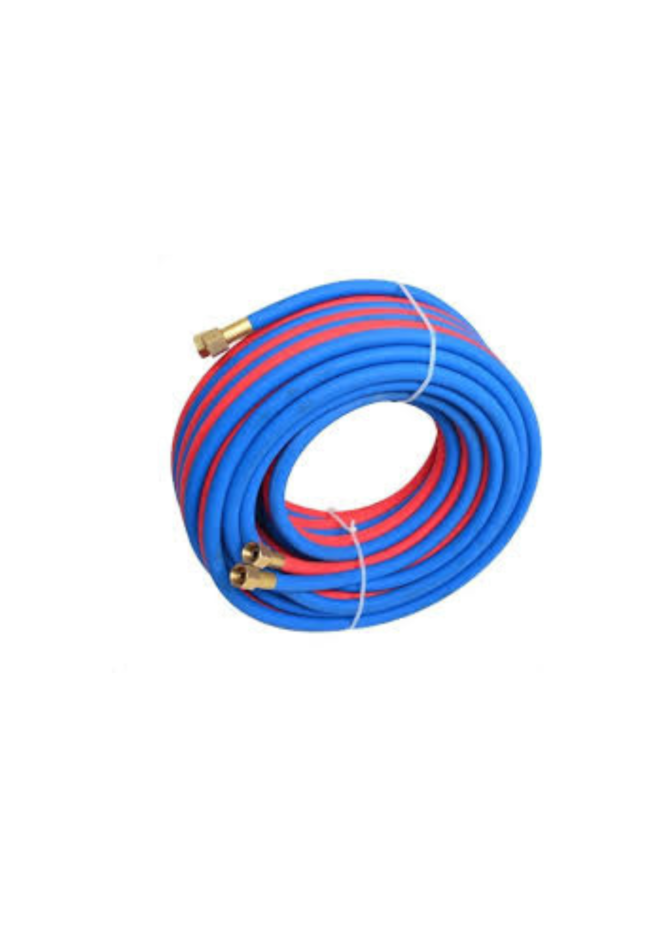 Twin Welding Hose 25 Meter, 1/4 Inch Diameter Oxygen & Acetylene Gas Hose for Welding, Cutting & Industrial Us