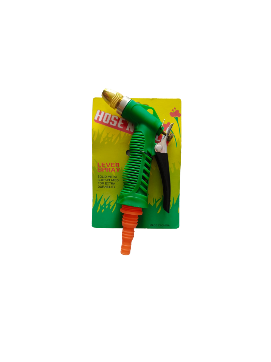 Garden Spray Nozzle – Adjustable High-Pressure Hose Sprayer for Watering Plants, Cleaning & Car Wash