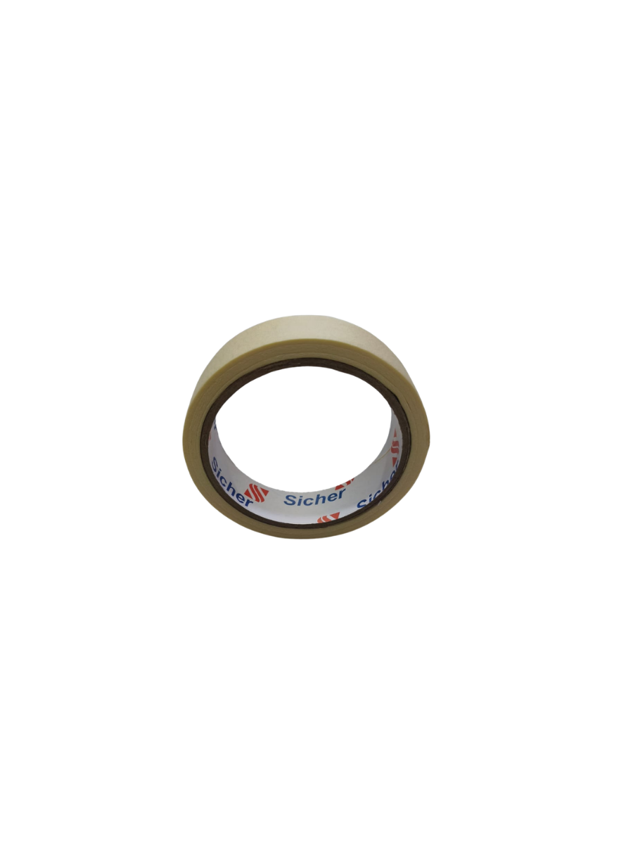 Paper Masking Tape 1" (25mm) x 15m – Strong Adhesion, Easy Tear, Clean Removal for Painting, DIY & General Use