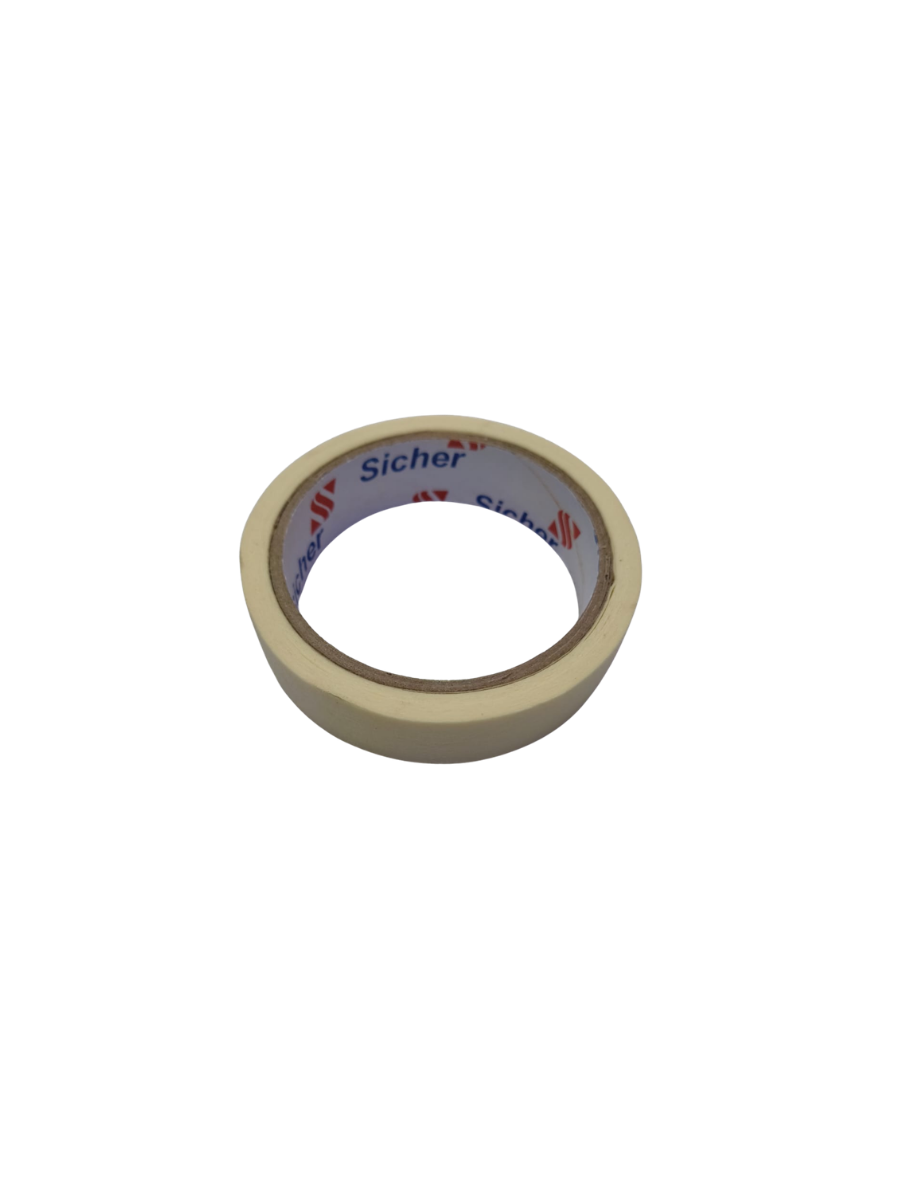 Paper Masking Tape 1" (25mm) x 15m – Strong Adhesion, Easy Tear, Clean Removal for Painting, DIY & General Use