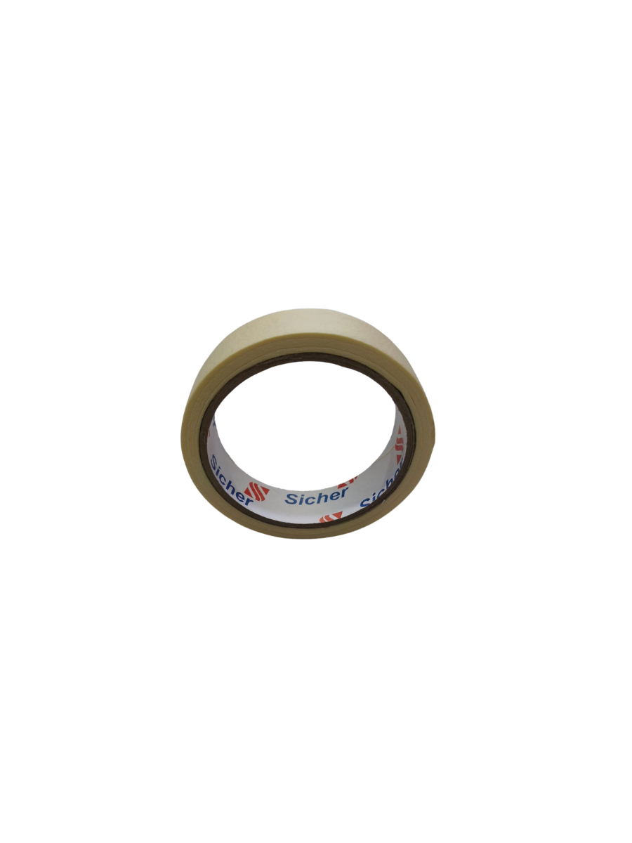 Paper Masking Tape 1" (25mm) x 15m – Strong Adhesion, Easy Tear, Clean Removal for Painting, DIY & General Use
