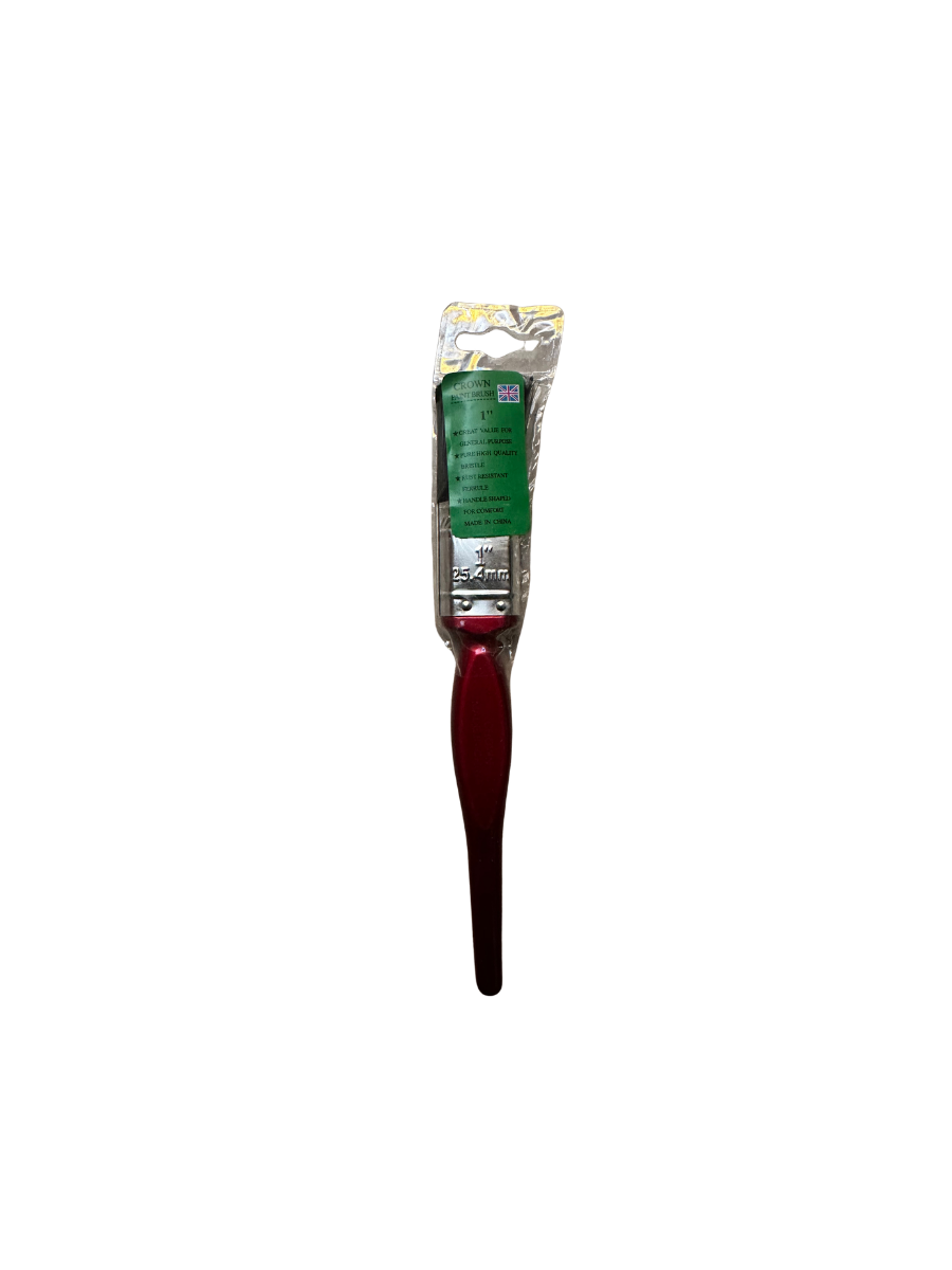 1 Inch Paint Brush – Fine Bristles for Smooth Finish, Trim Work & Detail Painting”