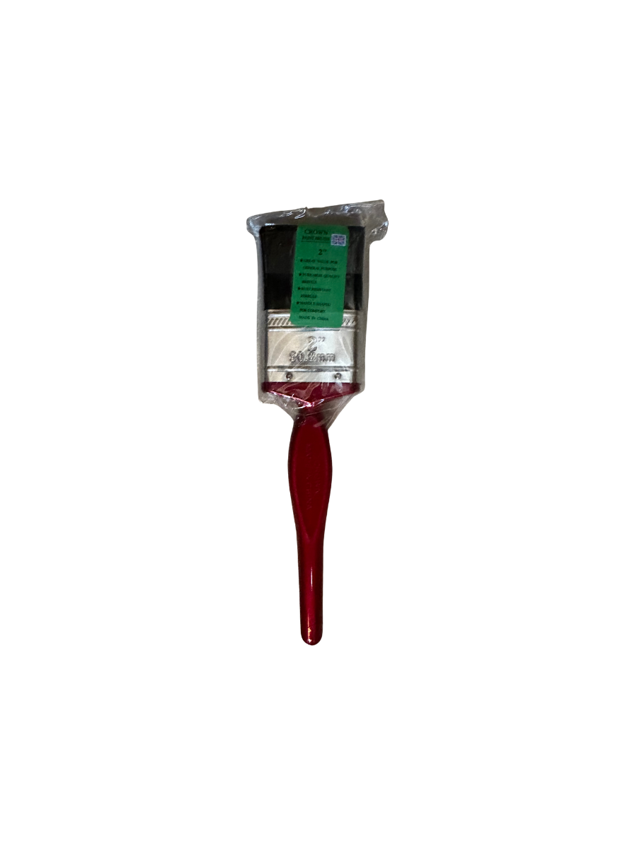 2 Inch Paint Brush – Fine Bristles for Smooth Finish, Trim Work & Detail Painting”