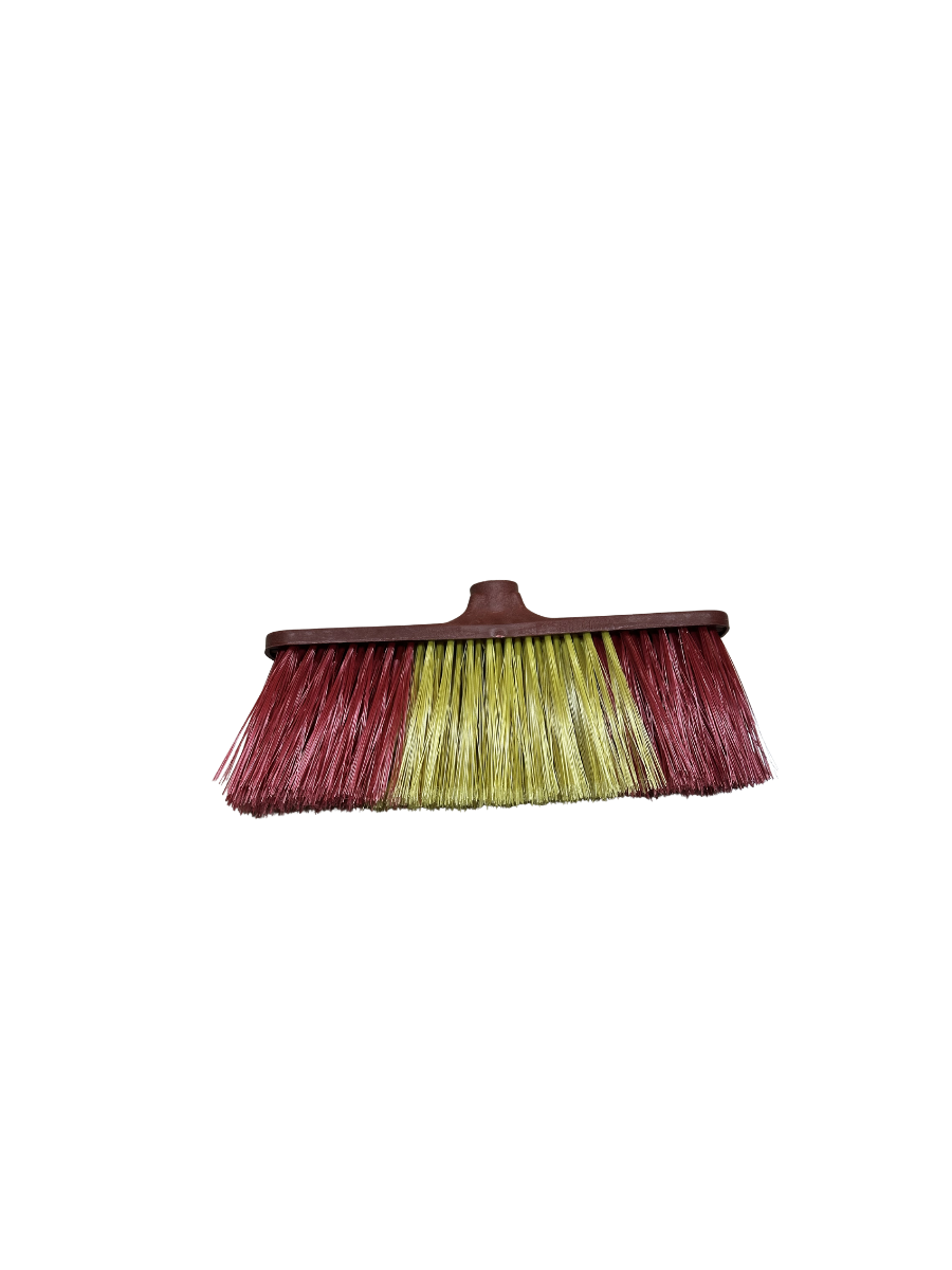 Soft Broom Long Handle — Gentle Fine‑Bristle Broom for Smooth Floors, Tiles, Wood & Daily Home Cleaning