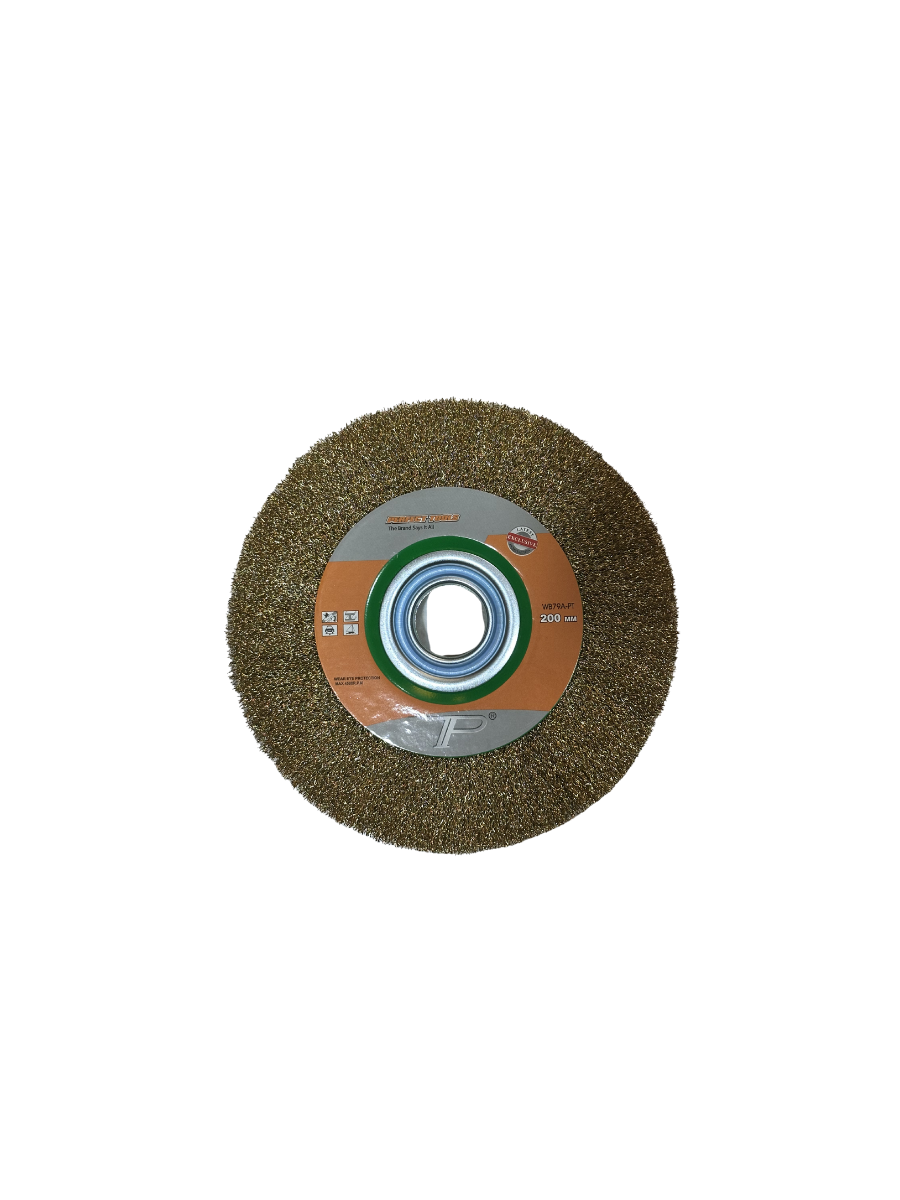 Wheel Wire Brush 150mm – Heavy‑Duty Steel Wire Grinder Brush for Rust Removal, Metal Cleaning & Surface Preparation