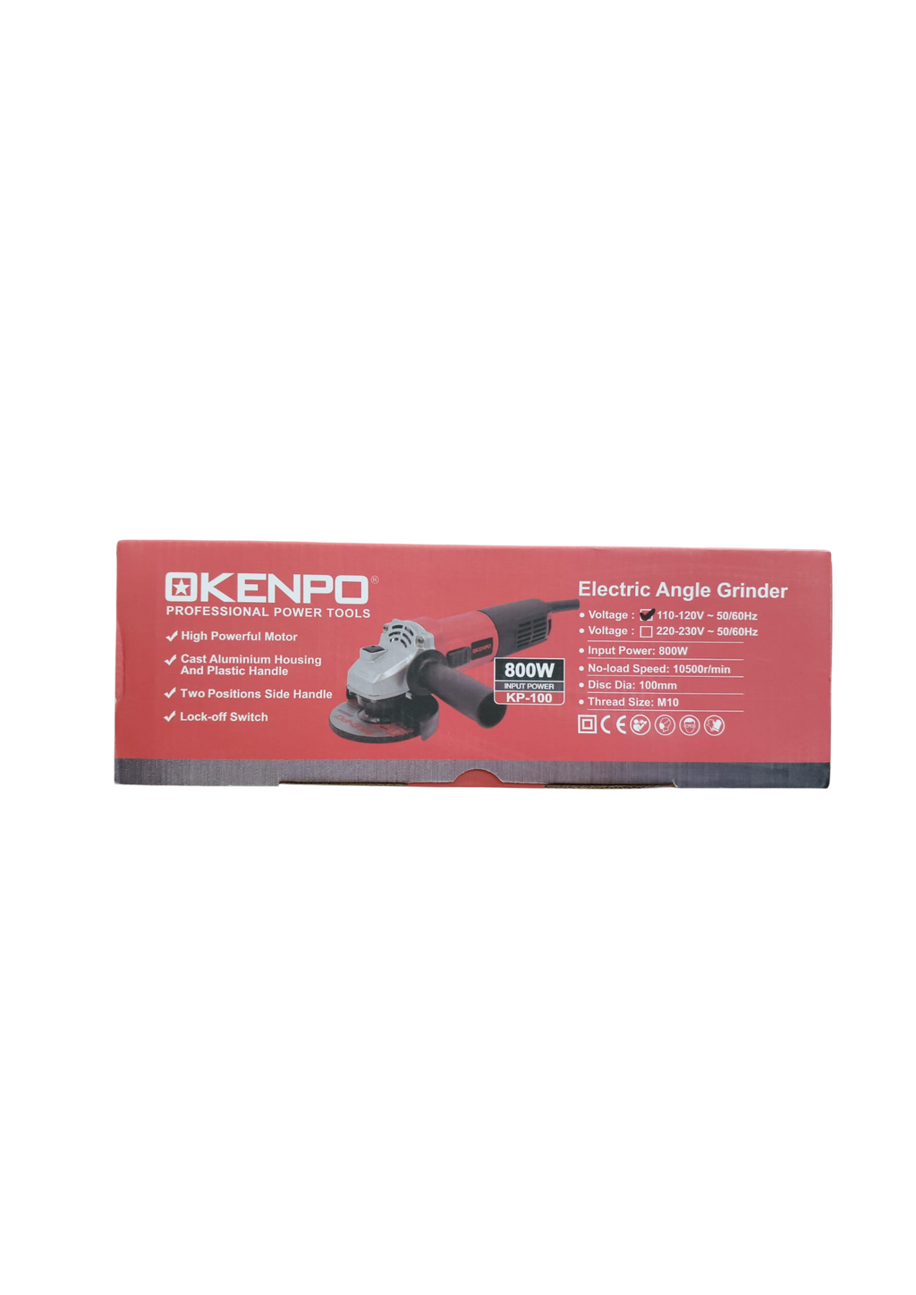 ANGLE GRINDER 100MM 110V