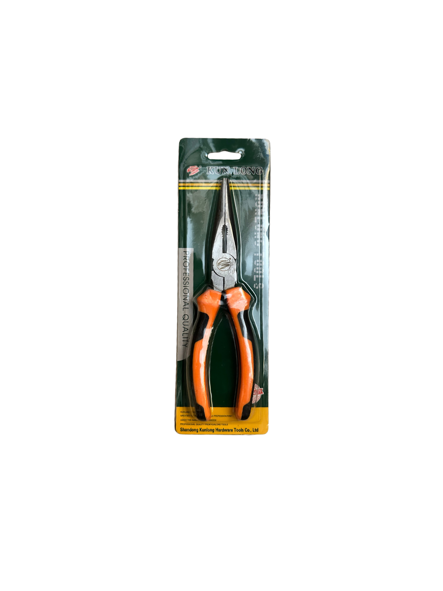 Long Nose Plier 200mm – Precision Needle‑Nose Pliers for Gripping, Cutting & Electrical Repair Work