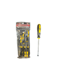 7‑Piece Screwdriver Set in Plastic Pouch – Durable Slotted & Phillips Screwdrivers for Home, DIY & Professional Use