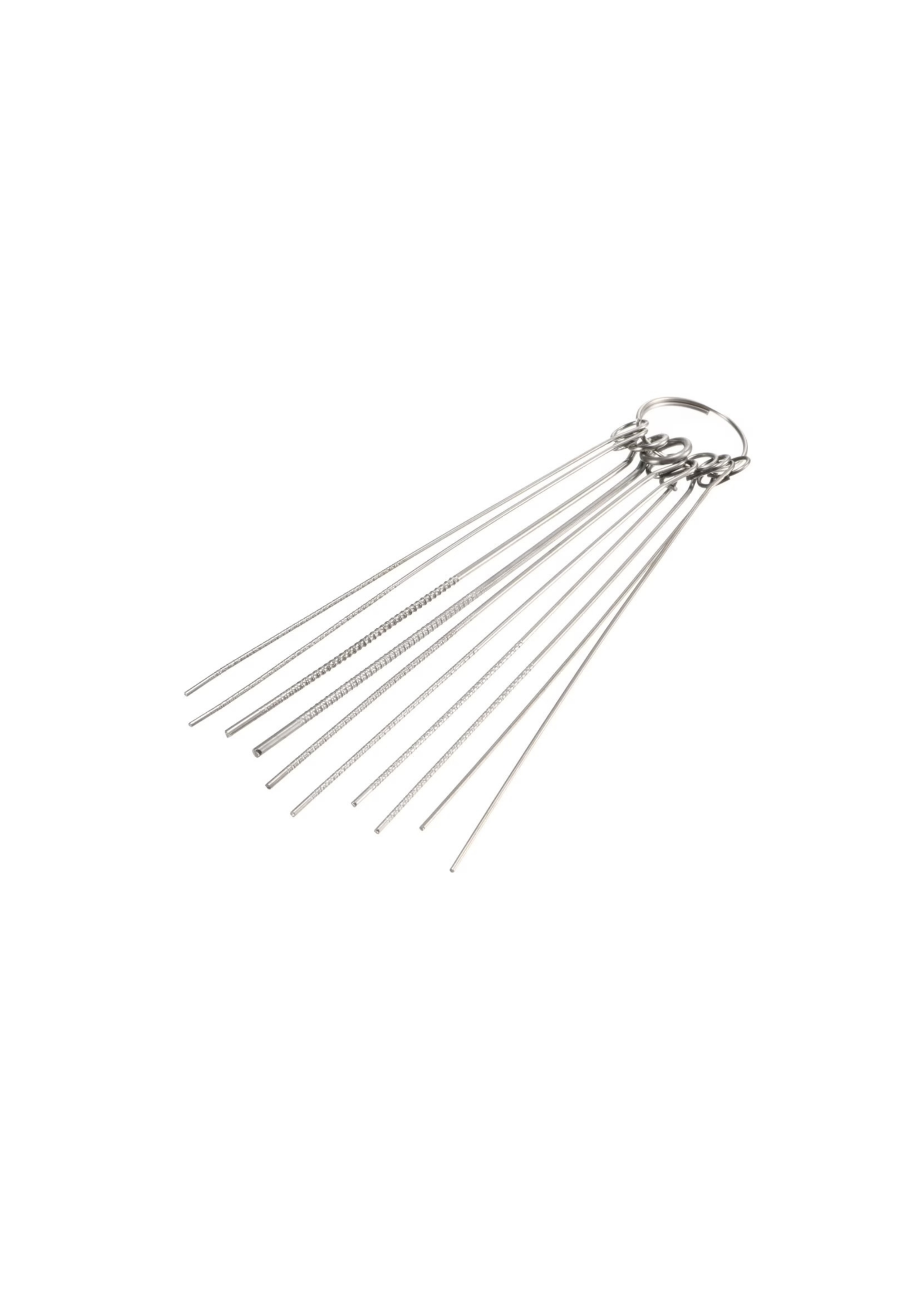 Tip Cleaner for Cutting Torch Nozzles, Welding Nozzle Cleaning Tool Set, Metal File Cleaner for Gas Cutting & Welding Tips