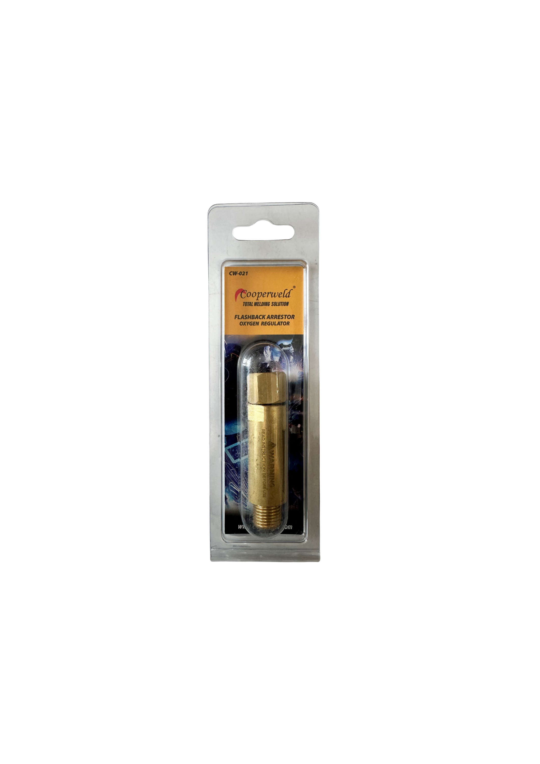 Flashback Arrester for Oxygen Cylinder, Welding Gas Safety Device for Backflow & Flame Protection