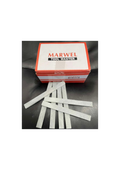 Welders Chalk Marble, Pack of 100 Pcs, White Marking Chalk for Welding, Metal Fabrication, Construction & Industrial Use
