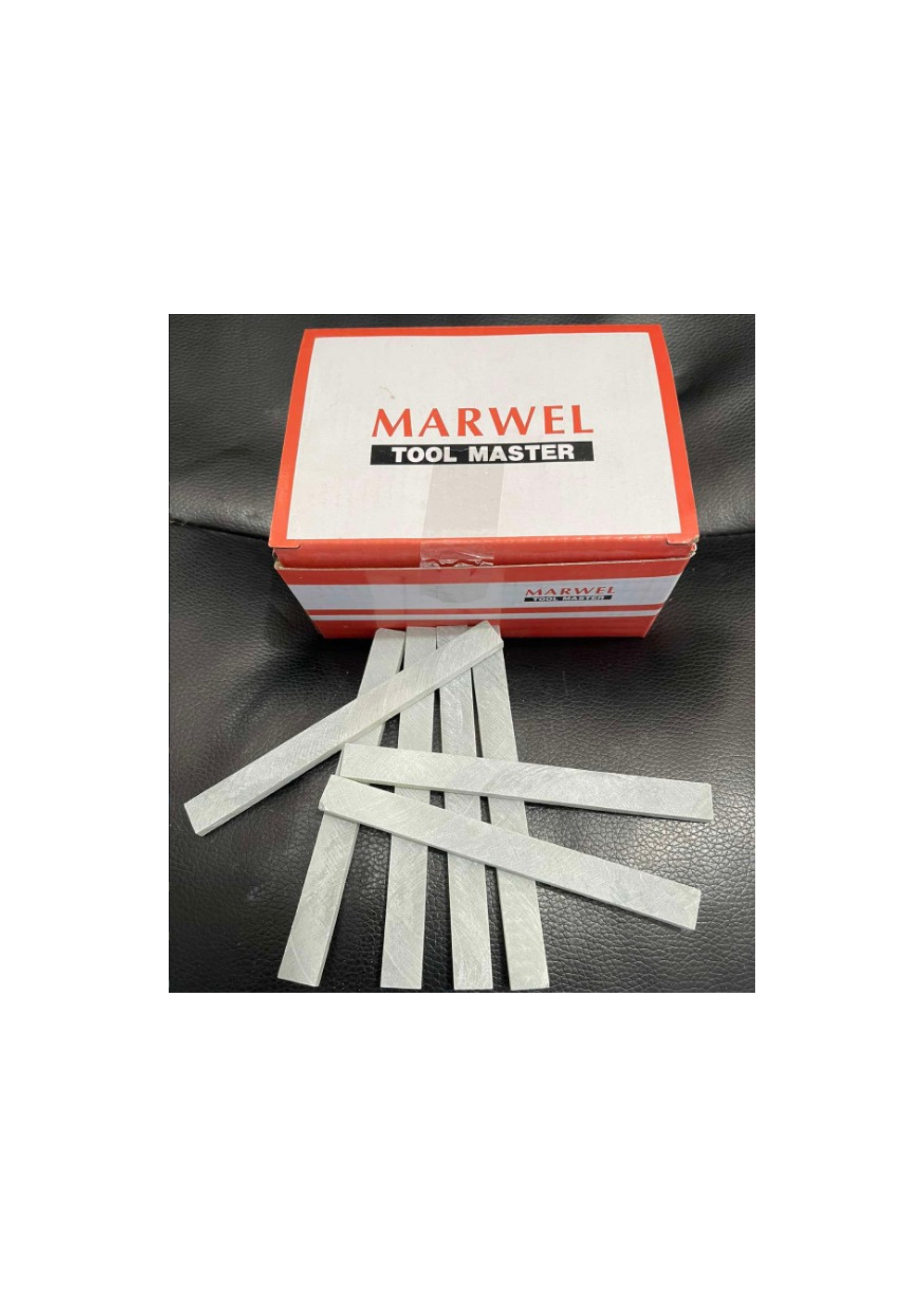 Welders Chalk Marble, Pack of 100 Pcs, White Marking Chalk for Welding, Metal Fabrication, Construction & Industrial Use