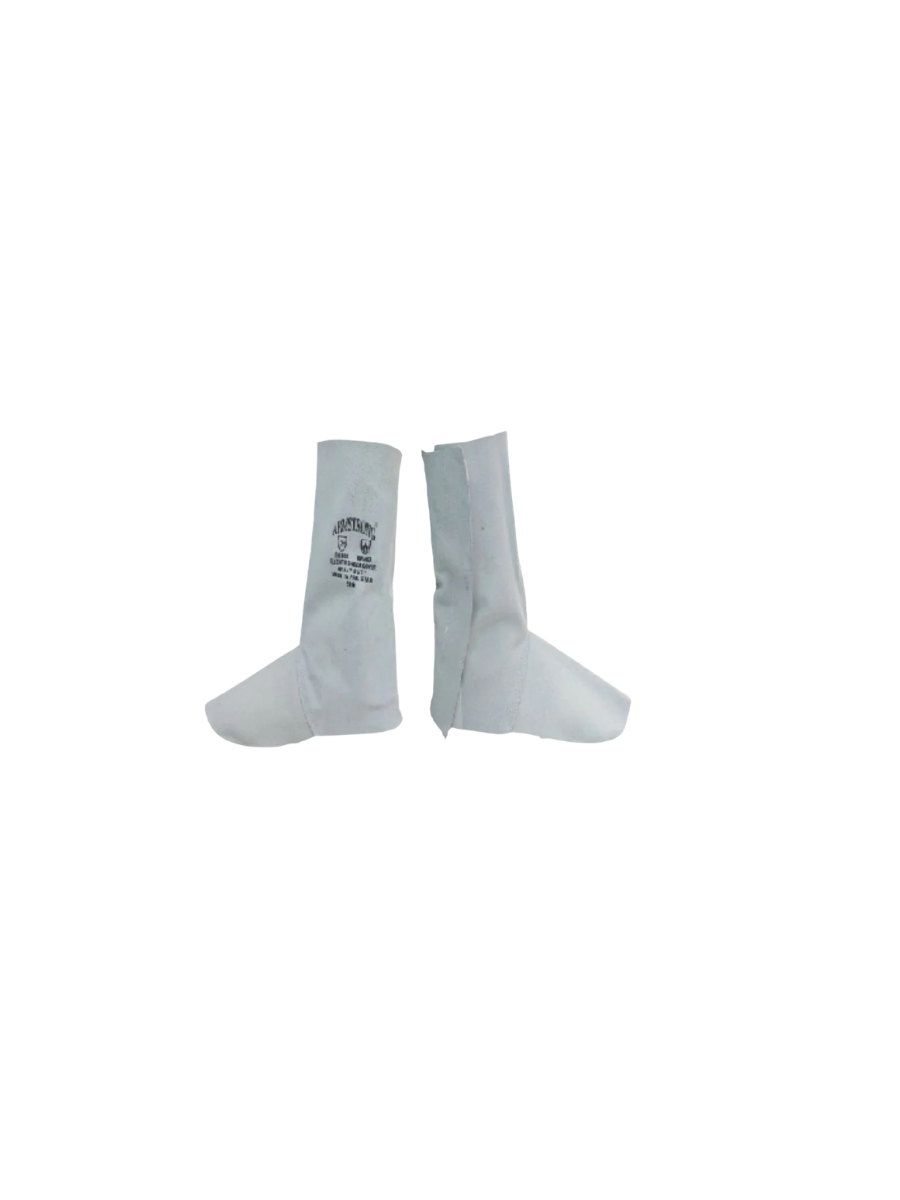 Heavy Duty Leather Welding Leg Guard, Heat & Spark Resistant Protective Gear with Adjustable Straps for Welding, Cutting & Industrial Work