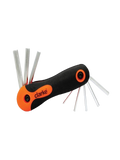 CLARKE AKSFC ALLEN KEY SET FOLDING 2MM - 8MM (8PCS SET)