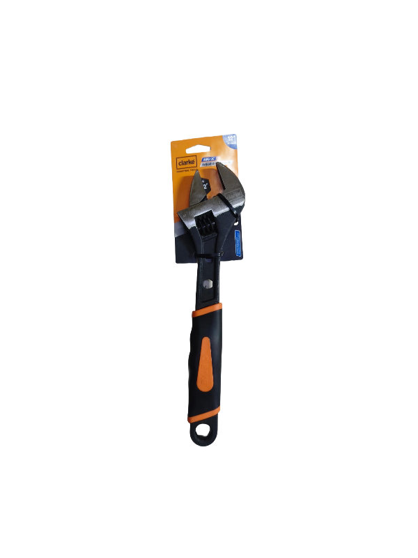 CLARKE AWG12C ADJ. WRENCH 12" SOFT GRIP