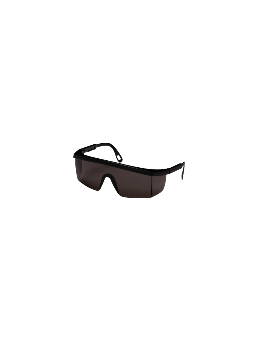 Grey Safety Spectacles, Anti-Scratch Protective Eye Glasses for Construction & Lab Work