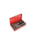 CLARKE SS4-14C SOCKET SET 4MM - 14MM 1/4" DRV (19PC)