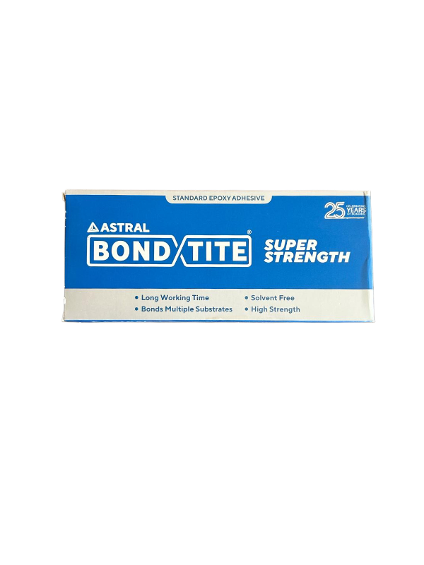 Bondite High-Strength Epoxy Resin & Hardener 180g, Multi-Purpose Adhesive for Metal, Wood & Concrete