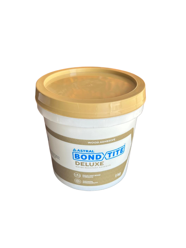 Bondtite 1kg Wood Glue, Strong Bonding White PVA Glue for Crafts, Woodwork & Repairs