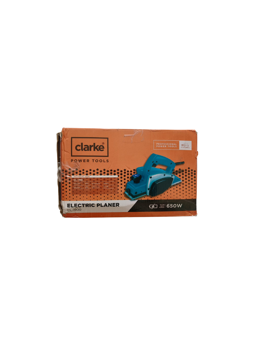 CLARKE CL1900B ELECTRIC WOOD PLANNER 82MM 1050W