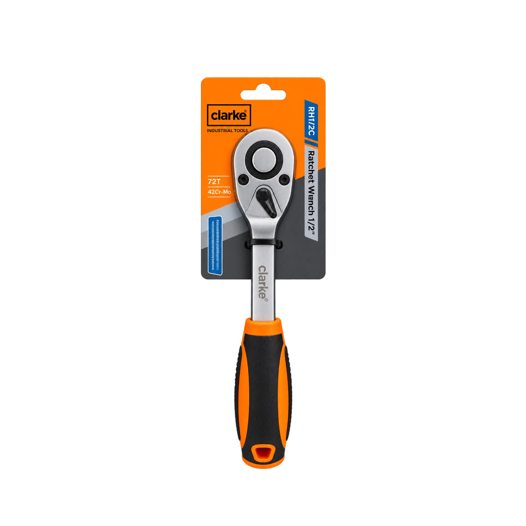 CLARKE RH1/2C RATCHET HANDLE 1/2" DRV