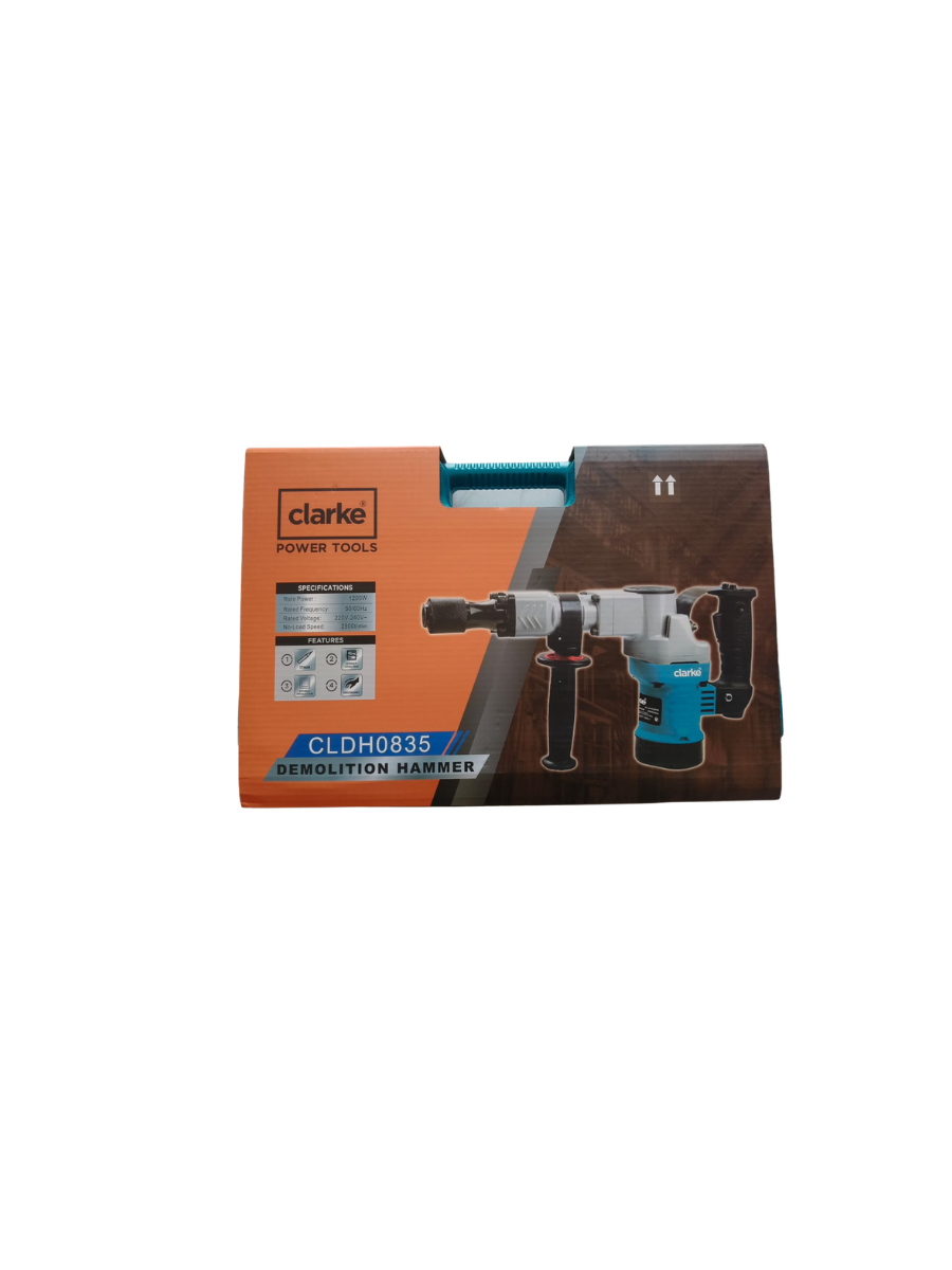 CLARKE CLDH0835 5KG DEMOLITION HAMMER 1200W