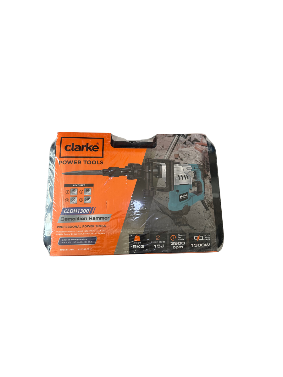 Clarke CLDH1300 9kg Demolition Hammer 1300W