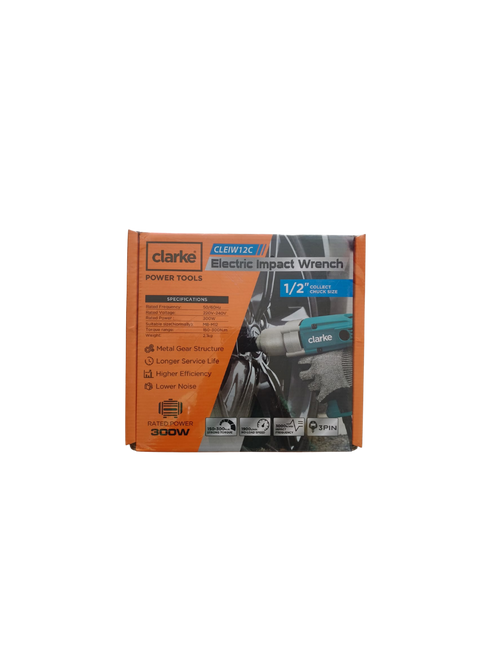 Clarke 1/2" Electric Impact Wrench 230-260 N.M  CLEIW12C