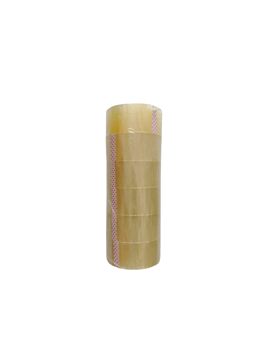 Clear Packing Tape 2" (50mm) x 15m – Strong Adhesive, Durable & Tear-Resistant for Secure Sealing, Shipping & Storage