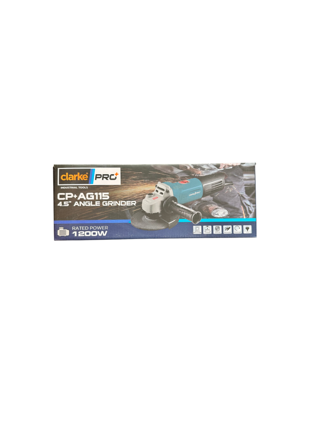 Clarke CP+AG115 4.5″/115MM Angle Grinder 1200W