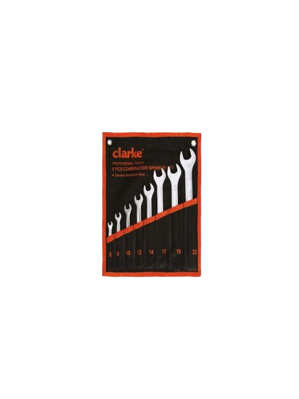 CLARKE CSS6-32C COMB. SPANNER SET 6MM - 32MM  12pc set