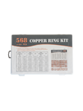 568pc/30sizes  Copper Washer Assortment Kit, Metric Sealing Gasket Set for Fuel, Oil & Hydraulic Repairs