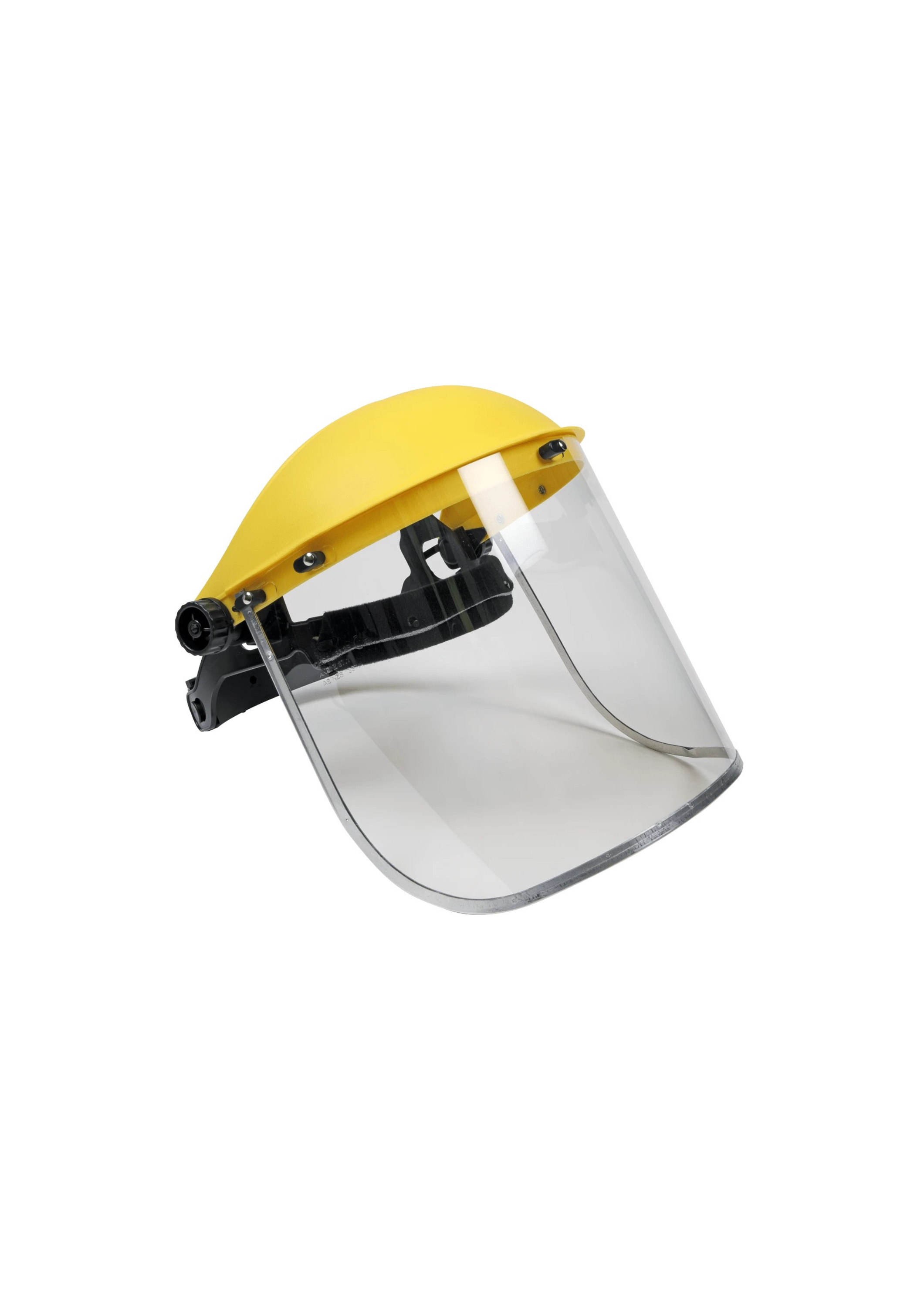 Safety Face Shield with Clear Glass Visor, Full Face Protective Shield for Work & DIY