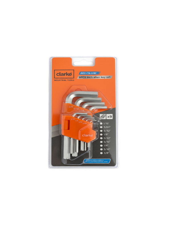 CLARKE AKS1.5-10C ALLEN KEY SET