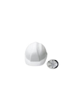 Professional White Safety Helmet with 6-Point Suspension, Impact Resistant Hard Hat for Site Safety