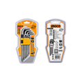 INGCO HHK13091 9-piece Torx key set T10-T50