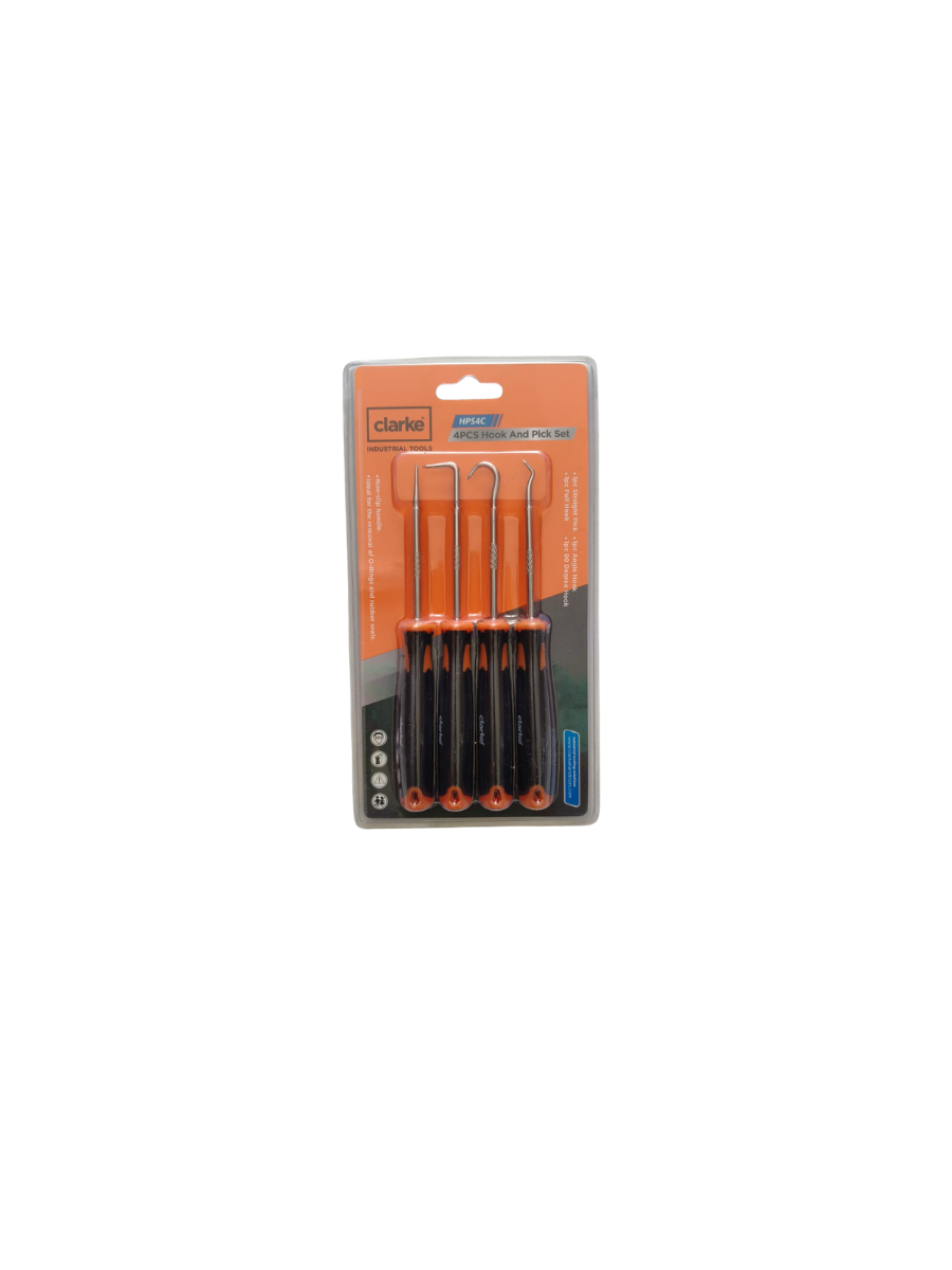 CLARKE HPS4C HOOK AND PICK SET 4PC