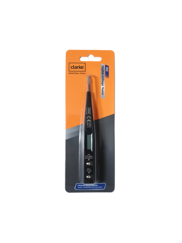 CLARKE TDC TESTER DIGITAL (12v-250v) 130MM CLARKE