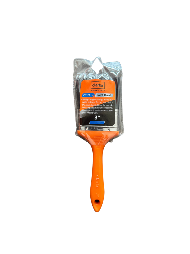 CLARKE PB3CL PAINT BRUSH 3" BLACK BRISTLE
