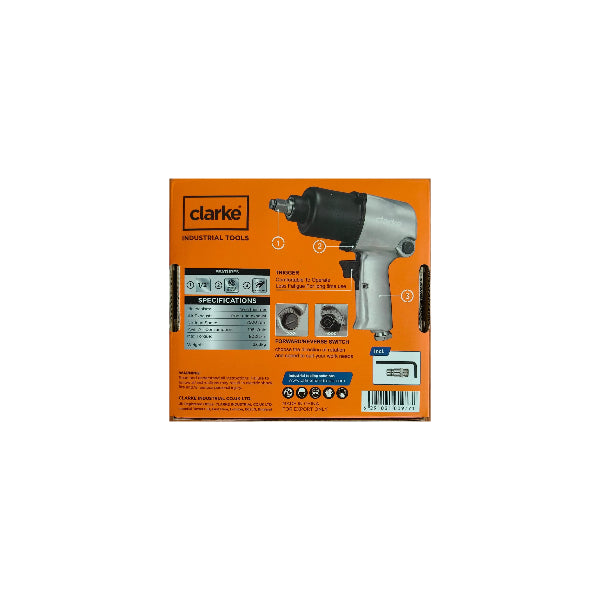 Clarke PIW1/2C Pneumatic Impact Wrench 1/2″