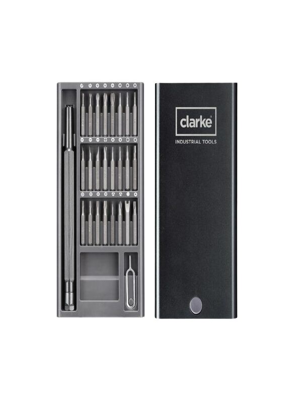 CLARKE PSS25C PRECISION SCREWDRIVER SET 25PCS