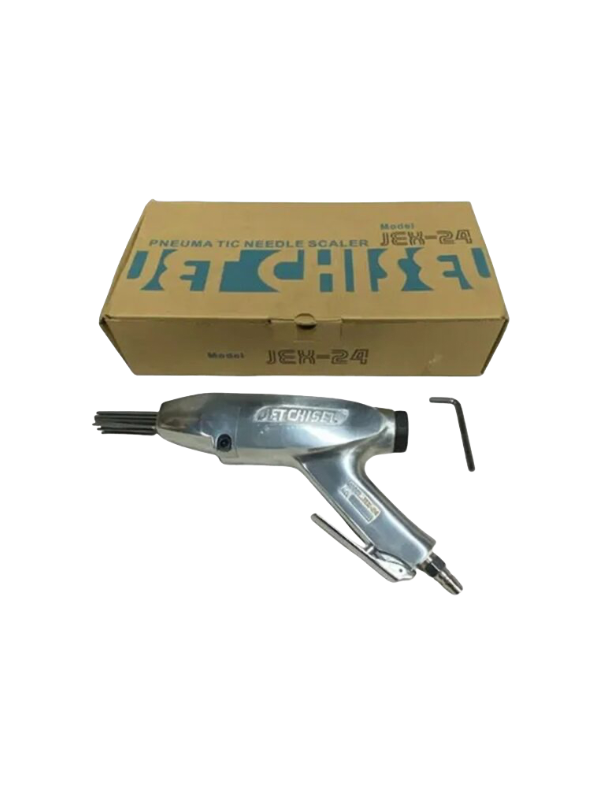 Pneumatic Jet Chisel RL-24, Professional Air Needle Scaler for Rust, Paint & Scale Removal