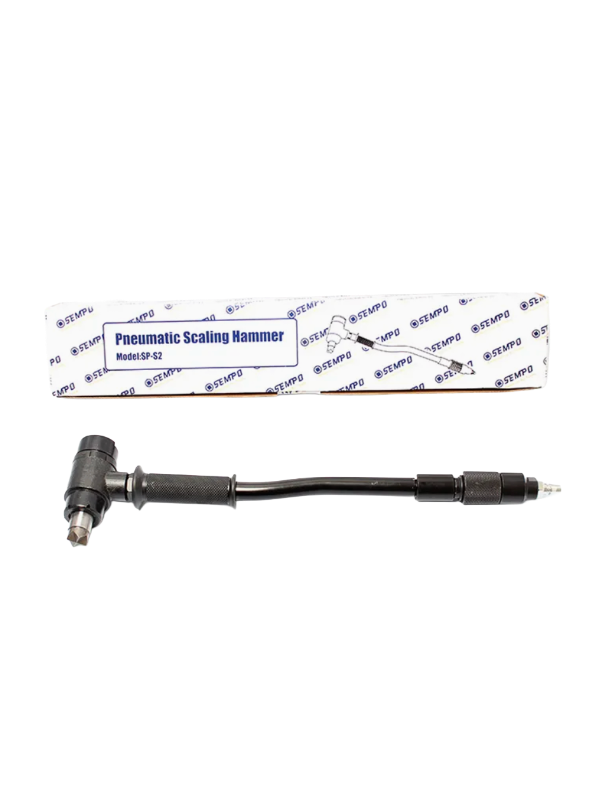 Sempo S2 Pneumatic Scaling Hammer, Heavy Duty Air Powered Rust & Scale Remover for Metal