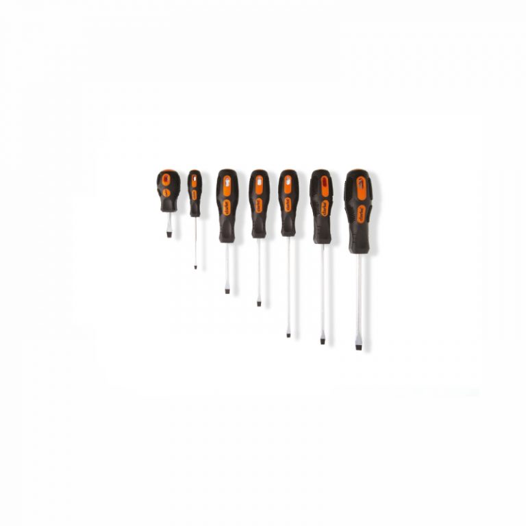 CLARKE SDSFC SCREWDRIVER SET FLAT FIBRE HANDLE