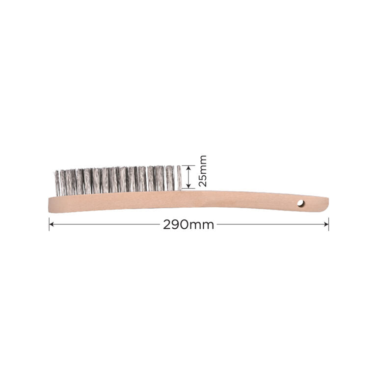 CLARKE SSWB4C SS WIRE BRUSH 4 ROW