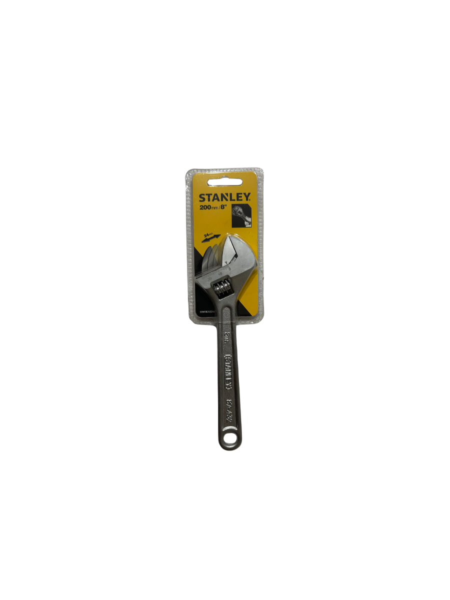 STANLEY 87-432 ADJUSTABLE WRENCH 8"