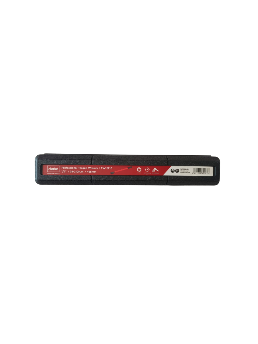 CLARKE TW12210 PROFESSIONAL TORQUE WRENCH 1/2" DR 28-210NM