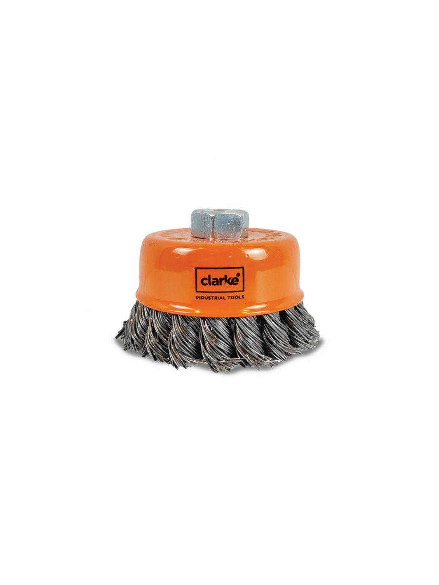 CLARKE CWBT75C CUP WIRE BRUSH TWIST M14X75