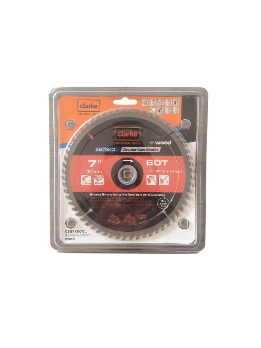 CLARKE CSB7X60CL CIRCULAR SAW BLADE